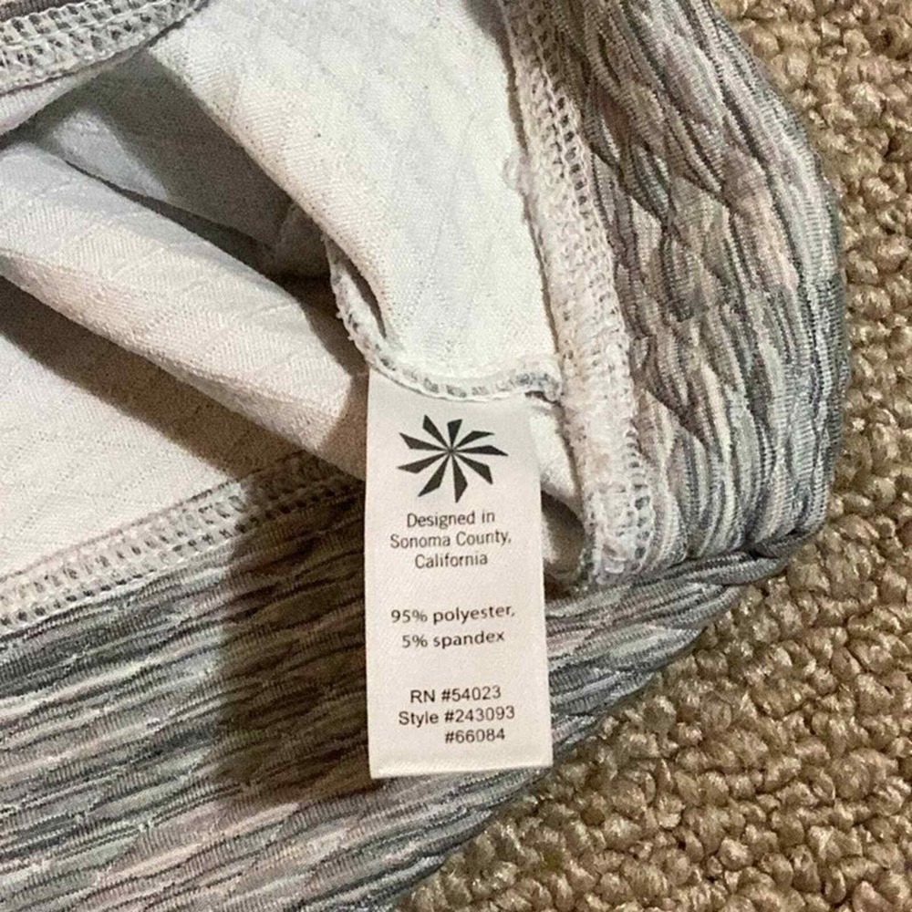 Athleta gray and white crew neck sweatshirt. Size small. - Picture 9 of 12